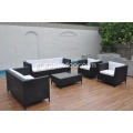 6 unidades mobiliario de xardín conxunto de sofá de boa calidade